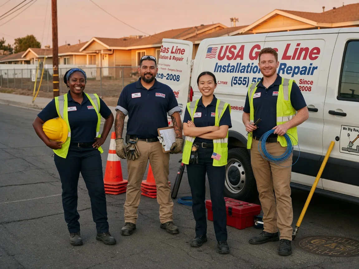 Gas Line Installation company in Creswell, NC